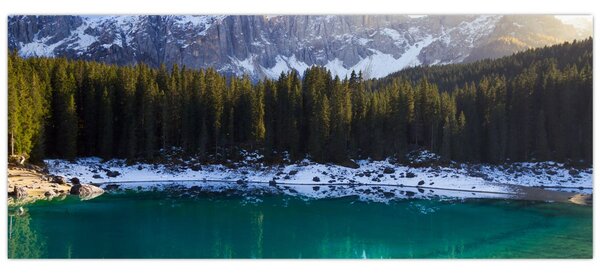 Tablou - Lacul Karersee (120x50 cm)