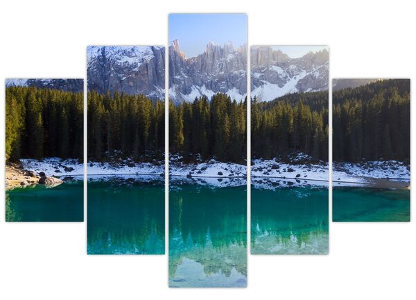 Tablou - Lacul Karersee (150x105 cm)