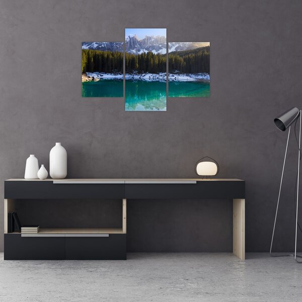 Tablou - Lacul Karersee (90x60 cm)