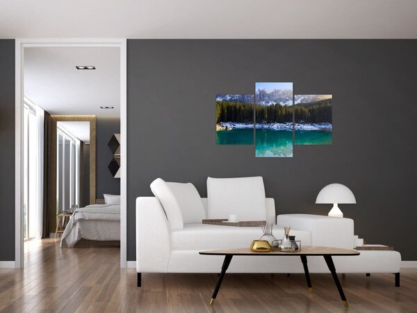 Tablou - Lacul Karersee (90x60 cm)