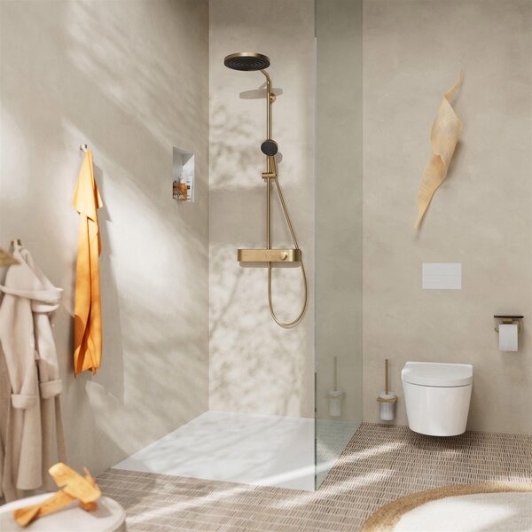 Hansgrohe Pulsify S set de duș perete cu termostat || 24220140