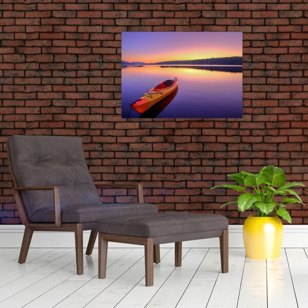 Tablou - Kayak pe lac (70x50 cm)