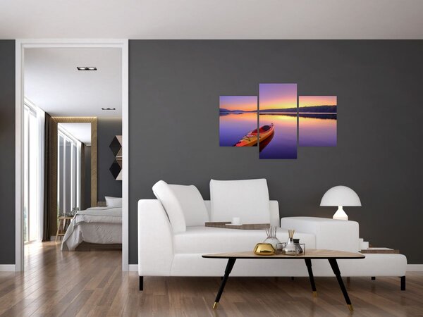 Tablou - Kayak pe lac (90x60 cm)