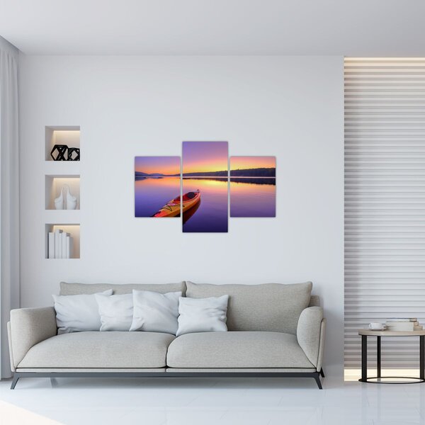 Tablou - Kayak pe lac (90x60 cm)
