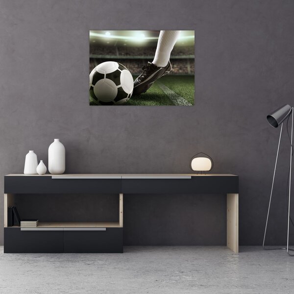 Tablou - Minge de fotbal (70x50 cm)