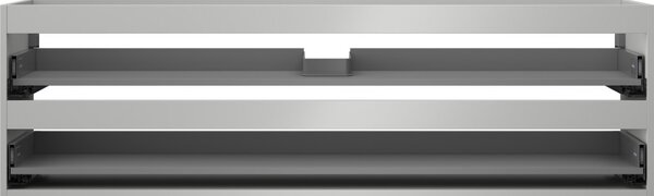 Mexen Box-A, dulap suspendat 160 cm, 2 sertare, gri mat, 91AX0-1600-470-2-62