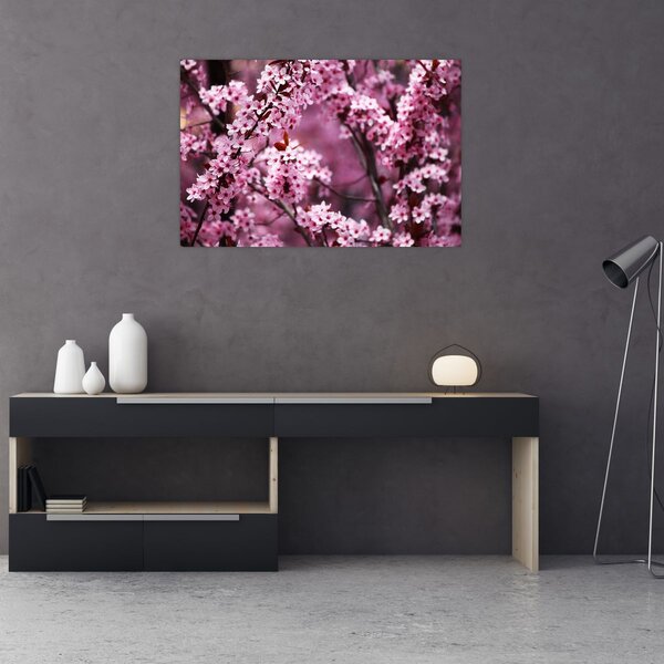 Tablou - Sakura roz (90x60 cm)