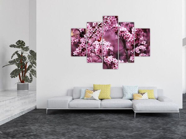 Tablou - Sakura roz (150x105 cm)