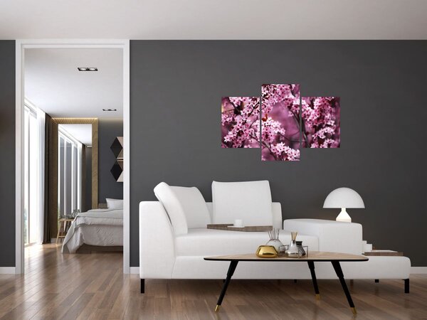 Tablou - Sakura roz (90x60 cm)