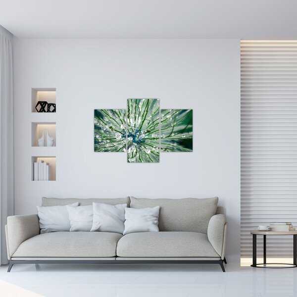 Tablou - Imagine macro a unei flori (90x60 cm)