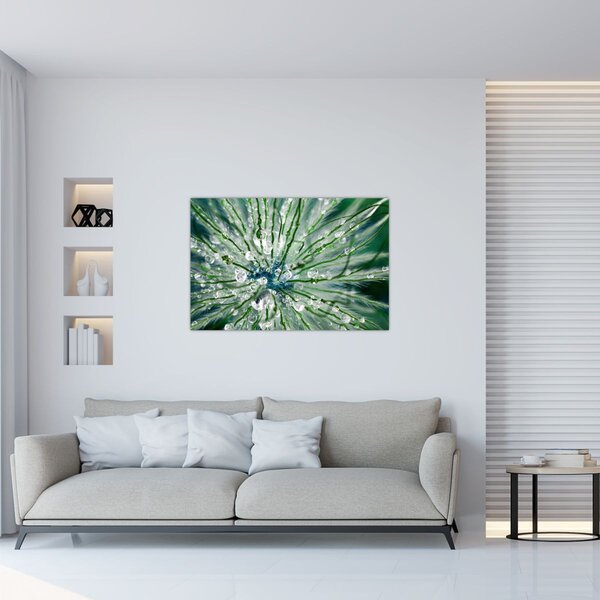 Tablou - Imagine macro a unei flori (90x60 cm)