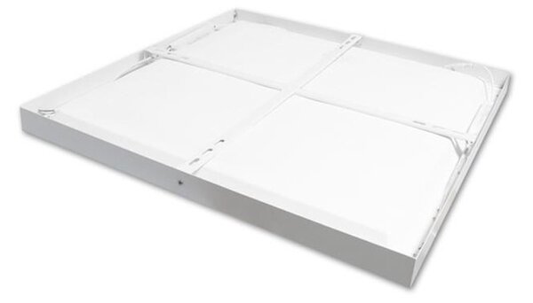 Aplica LED SMD, 40W, lumina neutra, 3200lm, IP20, 60x60 cm, rama alba