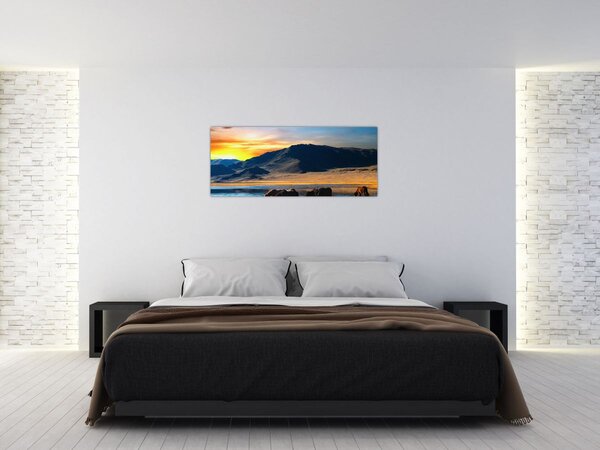 Tablou - Alimentarea cu energie electrică (120x50 cm)