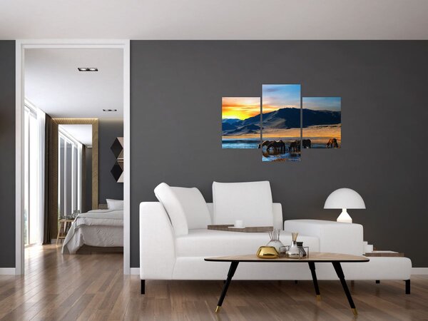Tablou - Alimentarea cu energie electrică (90x60 cm)