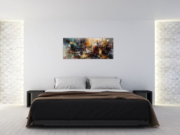 Tablou - Grafică abstractă (120x50 cm)