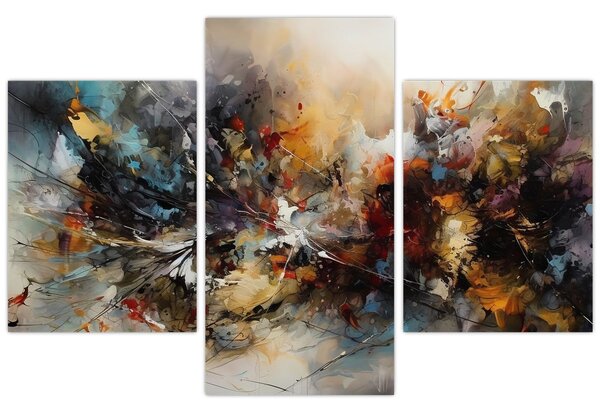 Tablou - Grafică abstractă (90x60 cm)