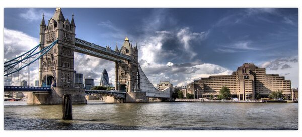 Tablou - Tower Bridge din Londra (120x50 cm)