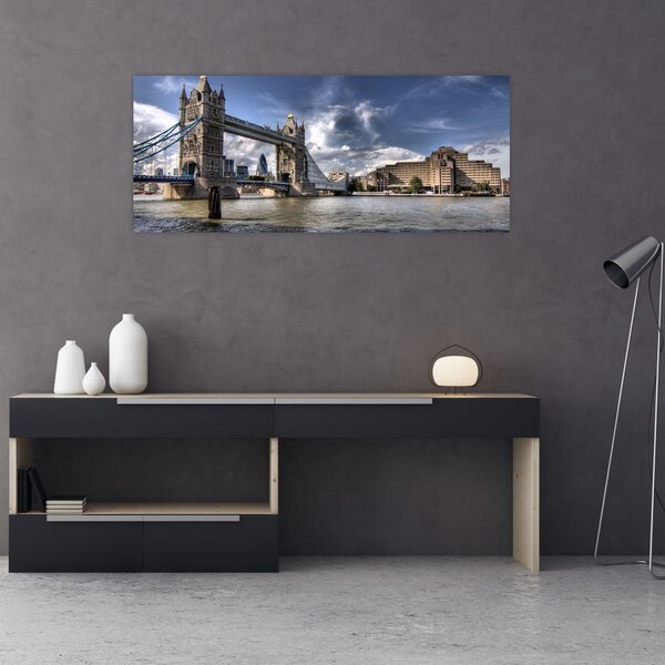 Tablou - Tower Bridge din Londra (120x50 cm)
