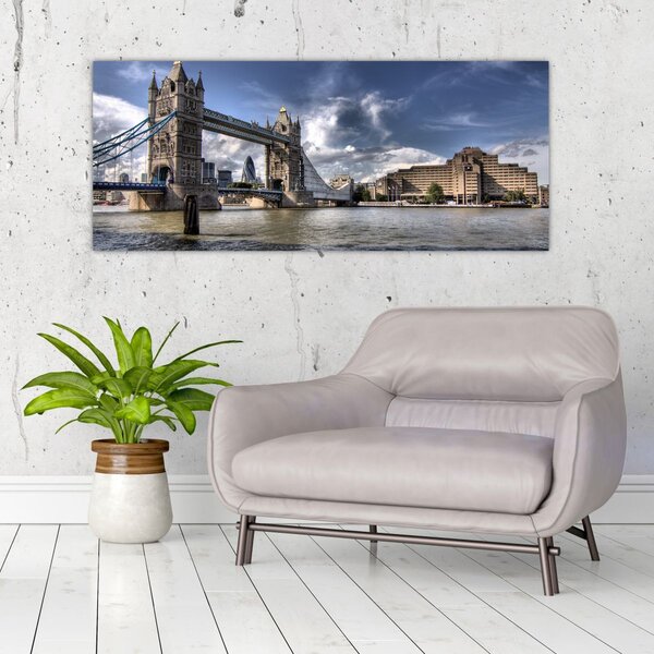 Tablou - Tower Bridge din Londra (120x50 cm)