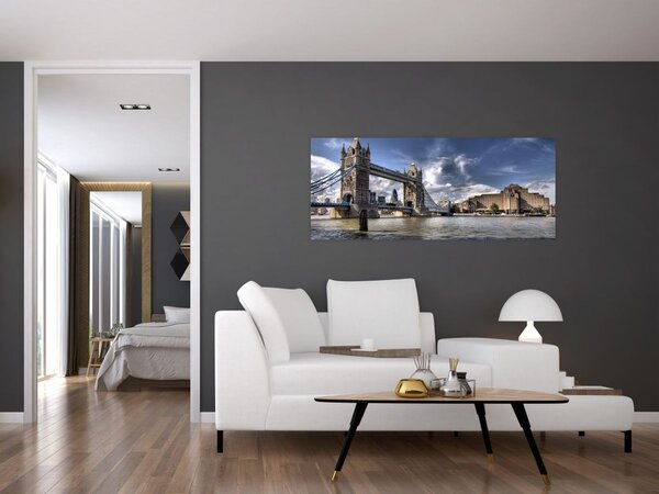 Tablou - Tower Bridge din Londra (120x50 cm)