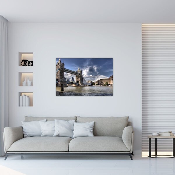 Tablou - Tower Bridge din Londra (90x60 cm)