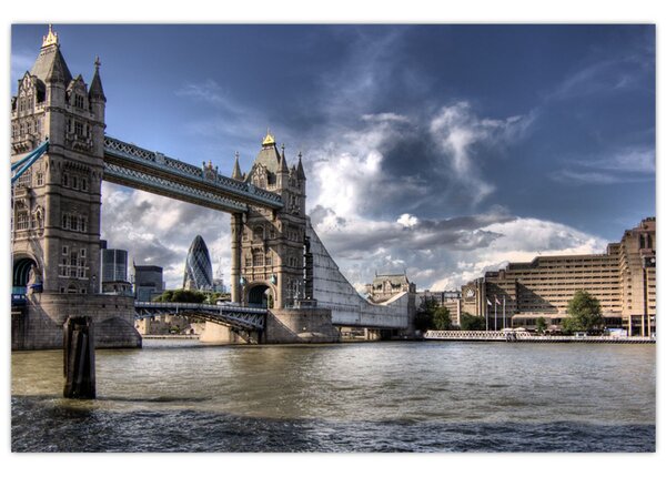 Tablou - Tower Bridge din Londra (90x60 cm)