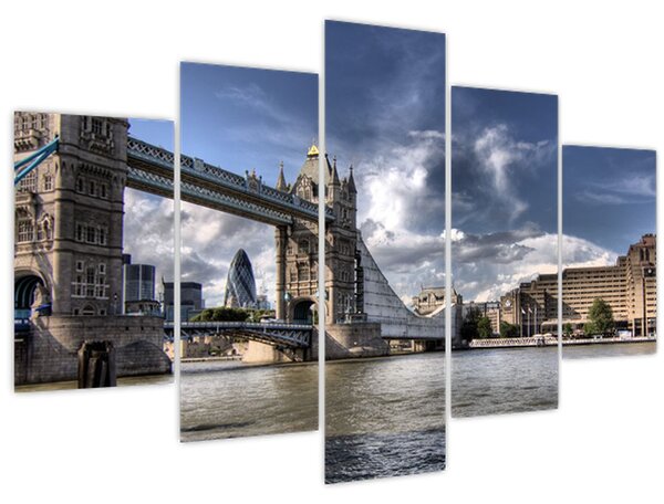Tablou - Tower Bridge din Londra (150x105 cm)