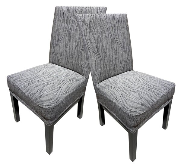 Husă scaun 4Home Comfort Plus Wave, 40 - 50 cm, set 2 buc