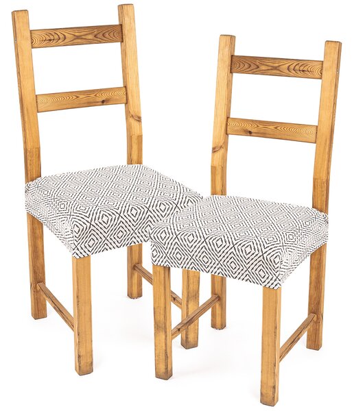 Husă șezut scaun 4Home ComfortPlus Geometry, 40 - 50 cm, set 2 buc