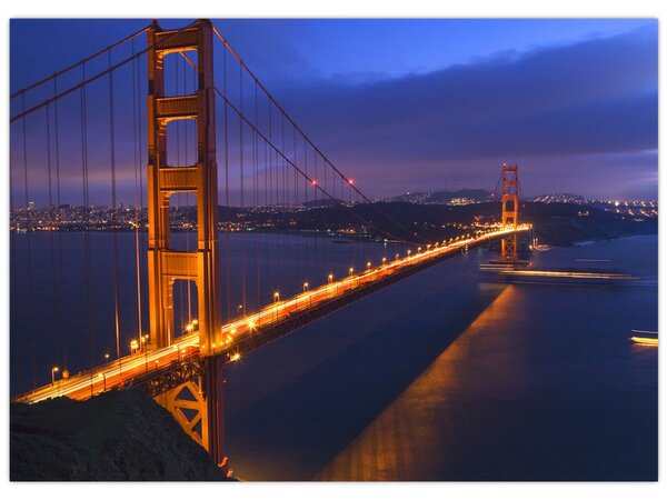 Tablou - Podul Golden Gate (70x50 cm)