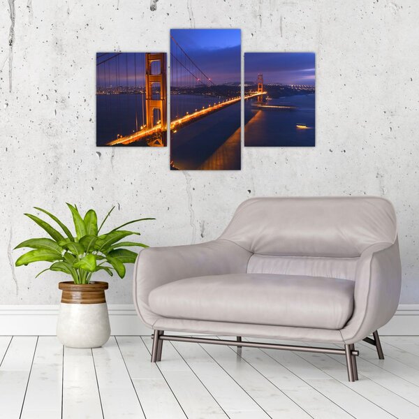 Tablou - Podul Golden Gate (90x60 cm)