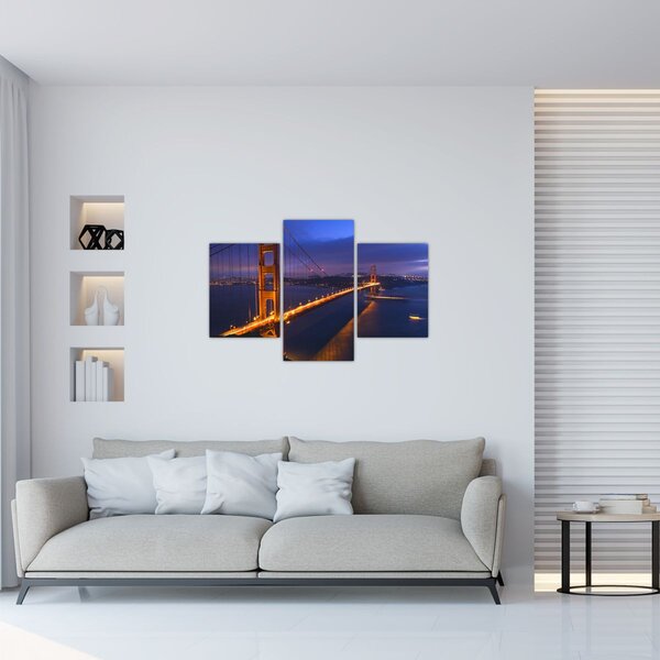 Tablou - Podul Golden Gate (90x60 cm)