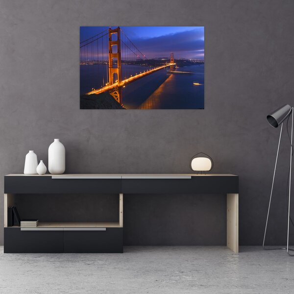 Tablou - Podul Golden Gate (90x60 cm)