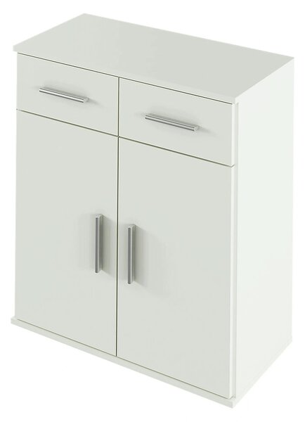 Comoda RESITA TYP 2, alb, DTD laminat, 71x35x80 cm