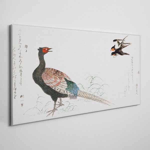 Tablou canvas Păsări animale din Asia