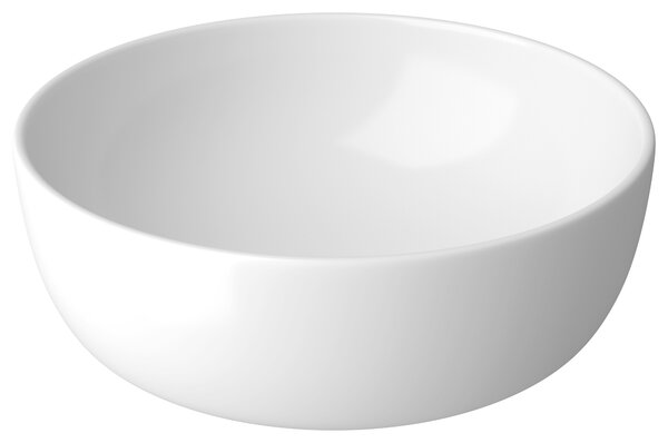 Cersanit Moduo lavoar 40x40 cm rotund de blat alb luciu K116-048-ECO