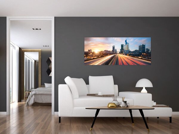 Tablou - Calea marelui oraș (120x50 cm)