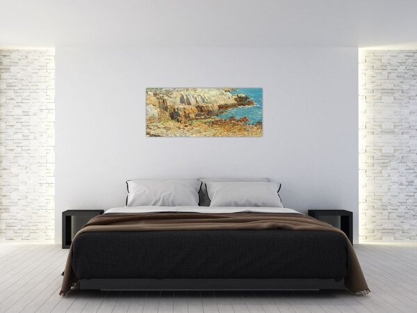 Tablou - Childe Hassam, A North East Headland, reproducere (120x50 cm)