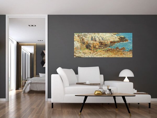 Tablou - Childe Hassam, A North East Headland, reproducere (120x50 cm)