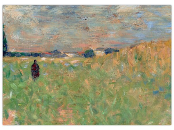 Tablou - Georges Seurat, A Summer Landscape, reproducere (70x50 cm)