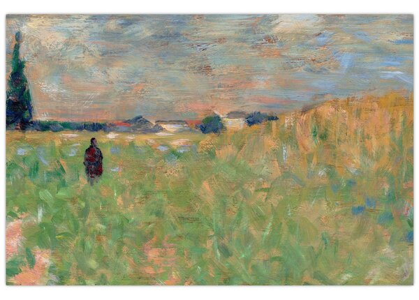 Tablou - Georges Seurat, A Summer Landscape, reproducere (90x60 cm)
