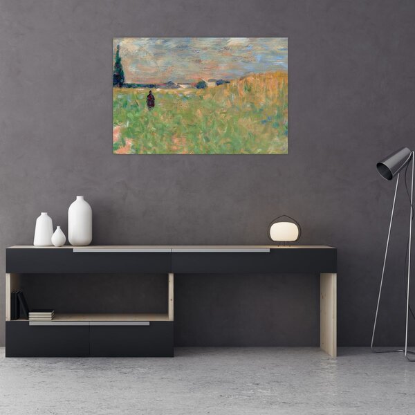 Tablou - Georges Seurat, A Summer Landscape, reproducere (90x60 cm)