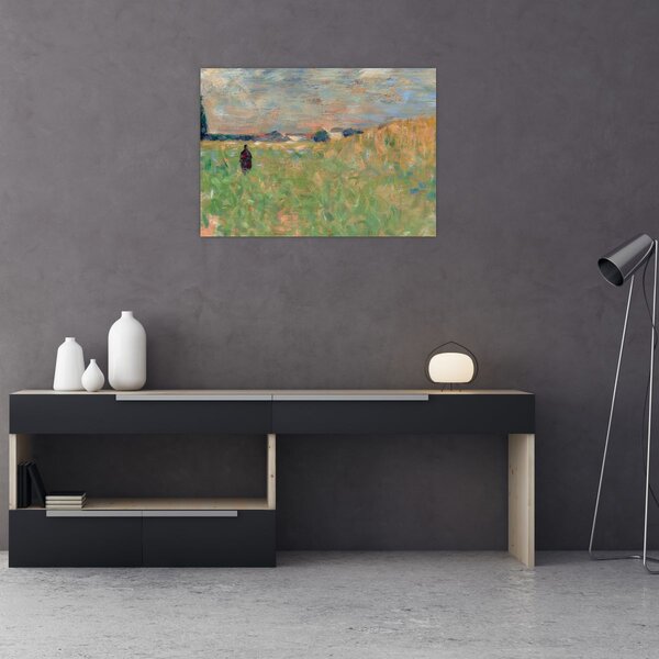 Tablou - Georges Seurat, A Summer Landscape, reproducere (70x50 cm)