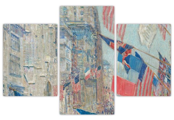 Tablou - Childe Hassam, Allies day, reproducere (90x60 cm)