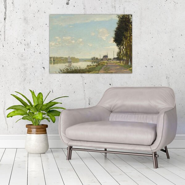 Tablou - Claude Monet, Argenteuil, reproducere (70x50 cm)