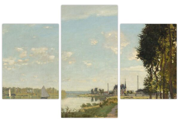 Tablou - Claude Monet, Argenteuil, reproducere (90x60 cm)