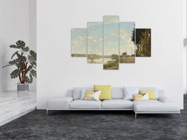 Tablou - Claude Monet, Argenteuil, reproducere (150x105 cm)