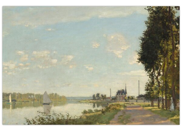 Tablou - Claude Monet, Argenteuil, reproducere (90x60 cm)