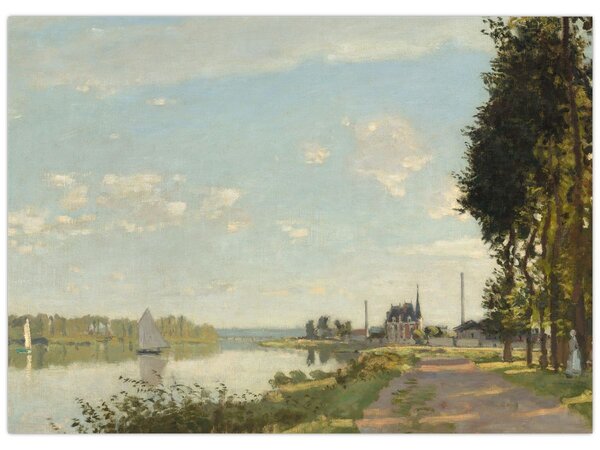 Tablou - Claude Monet, Argenteuil, reproducere (70x50 cm)