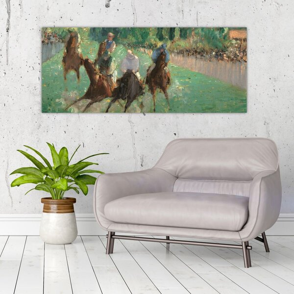 Tablou - Edouard Manet, At the Races, reproducere (120x50 cm)